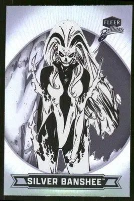 2025 Fleer Brilliants Superman Silver Banshee #53 - DC Card Single