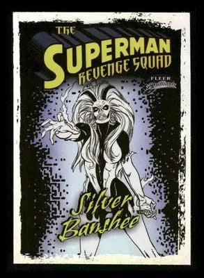 2025 Fleer Brilliants Superman Silver Banshee The Superman Revenge Squad #RS-4 - DC Card Single