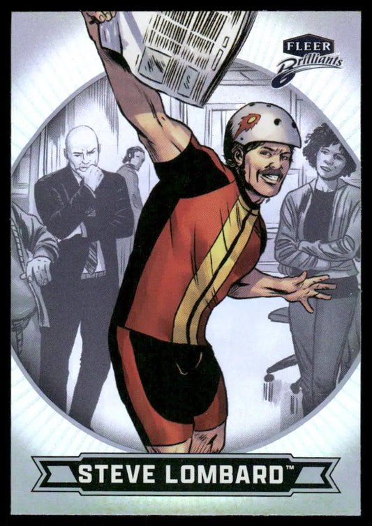 2025 Fleer Brilliants Superman Steve Lombard #5 - DC Card Single