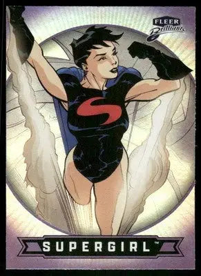 2025 Fleer Brilliants Superman Supergirl (Cir-El) Purple #12 - DC Card Single