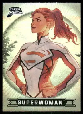 2025 Fleer Brilliants Superman Superwoman #27 - DC Card Single