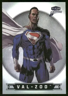 2025 Fleer Brilliants Superman Val-Zod #44 - DC Card Single
