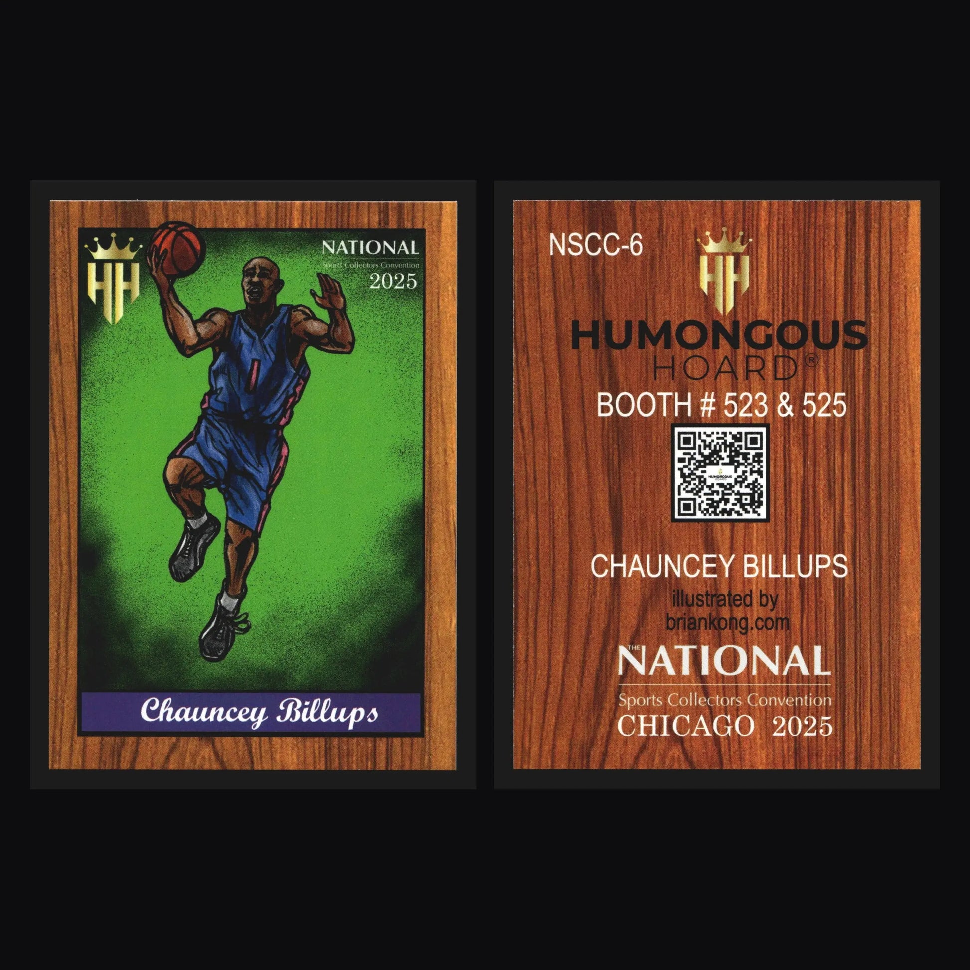 2025 Humongous Hoard Chauncey Billups #NSCC-6 National Promo HOF Pistons