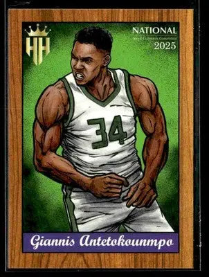 2025 Humongous Hoard #NSCC-5 Giannis Antetokounmpo National Convention Bucks - Basketball Card Single