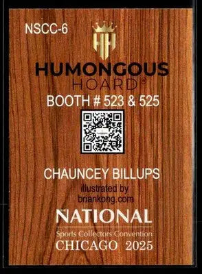 2025 Humongous Hoard #NSCC-6 Chauncey Billups National Convention - Basketball Card Single