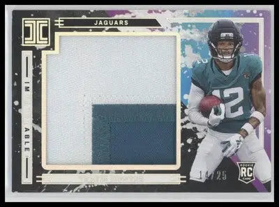 2025 Impeccable Travis Hunter #IPR-THR ImPatchable Rookies Silver #/25 Jaguars - Football Card Single