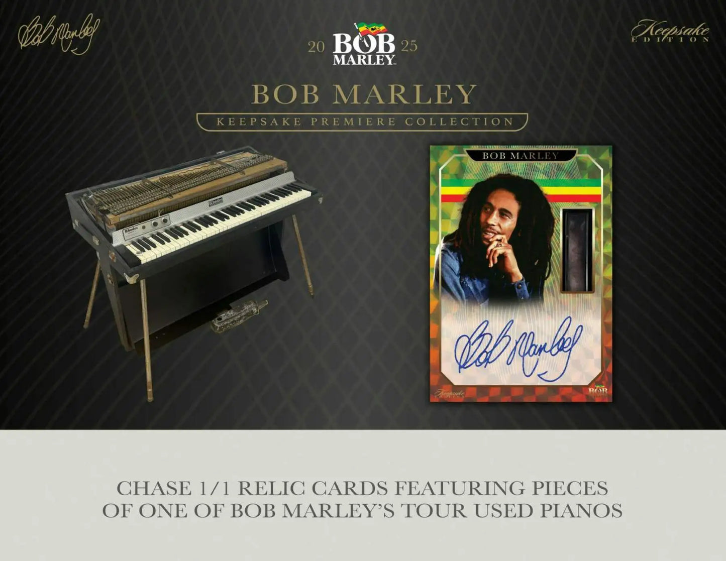 2025 Keepsake Bob Marley Collection Hobby Box | Columbia Sports Cards - Sports Card Hobby Boxes