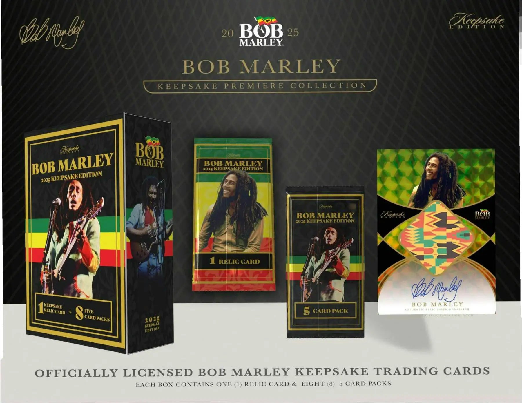 2025 Keepsake Bob Marley Collection Hobby Box | Columbia Sports Cards - Sports Card Hobby Boxes