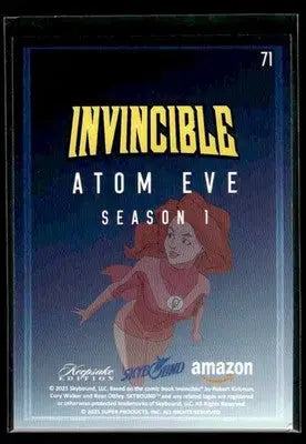 2025 Keepsake Invincible Season 1 Atom Eve #71 - Other