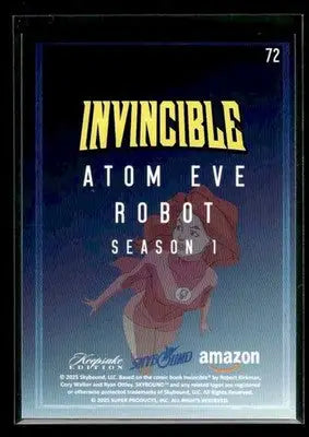 2025 Keepsake Invincible Season 1 Atom Eve / Robot #72 Blue - Other