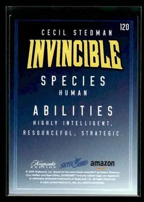 2025 Keepsake Invincible Season 1 Cecil Stedman #120 - Other