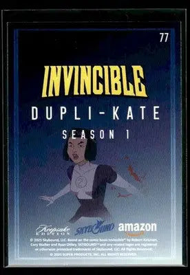 2025 Keepsake Invincible Season 1 Dupli-Kate #77 - Other