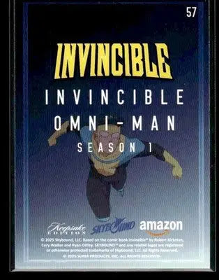 2025 Keepsake Invincible Season 1 Invincible / Omni-Man #57 - Entertainment Card Single
