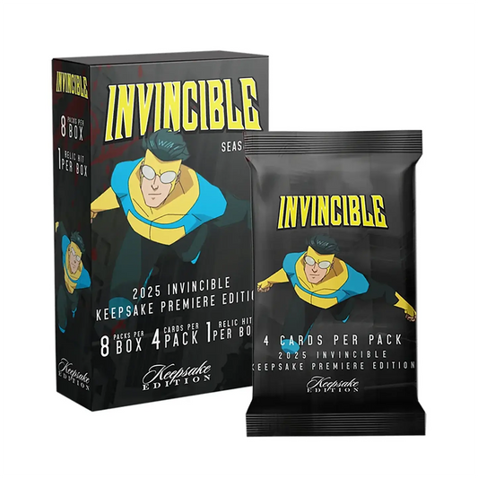 2025 Keepsake Invincible Season 1 Premiere Edition Blaster Box - Entertainment Card Box