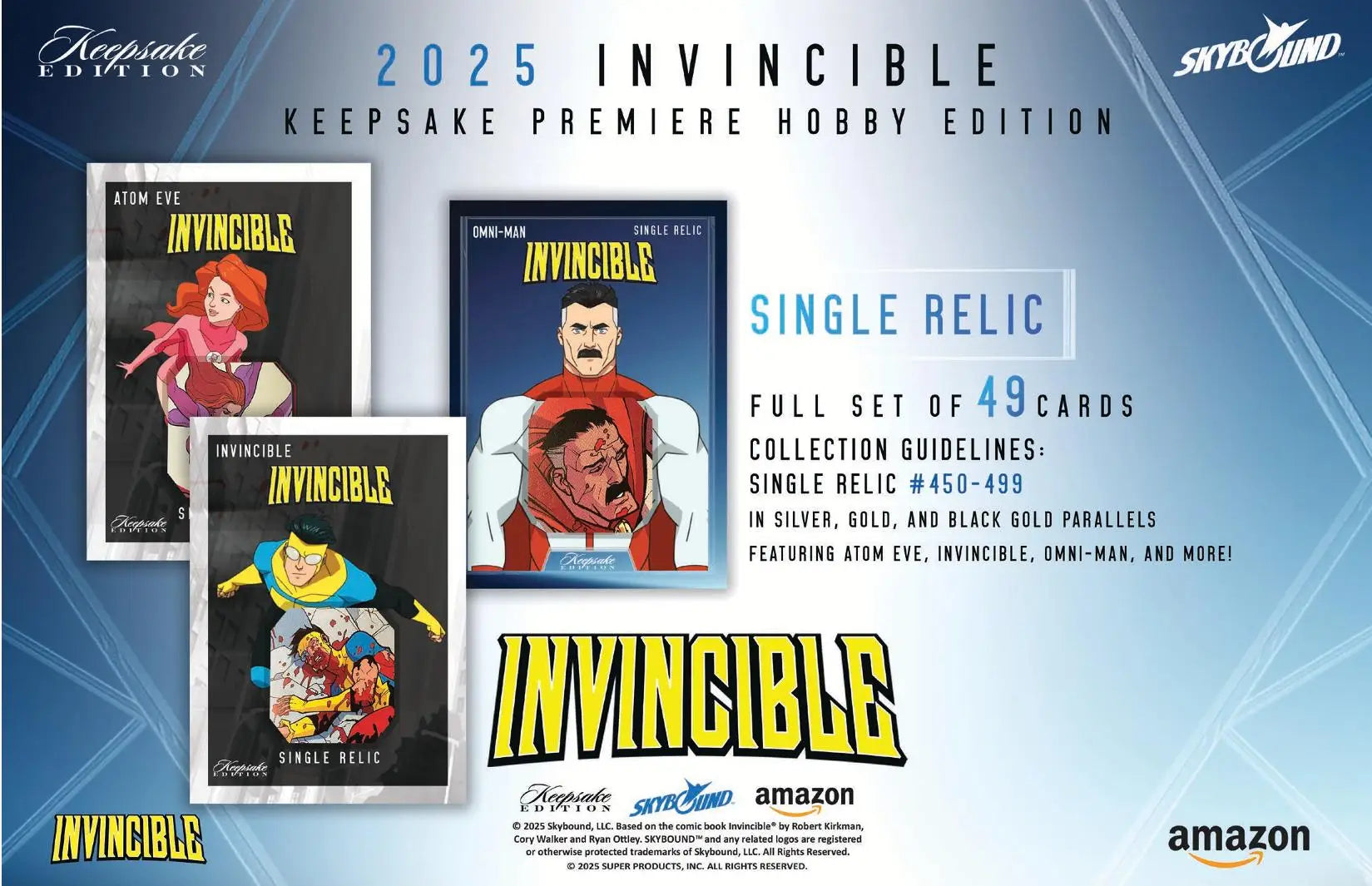 2025 Keepsake Invincible Season 1 Premiere Edition Hobby Box - Other