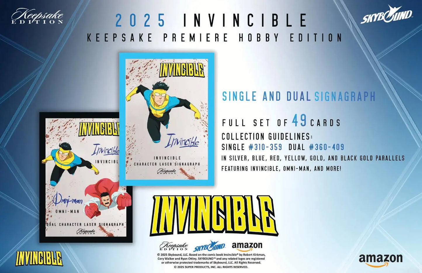2025 Keepsake Invincible Season 1 Premiere Edition Hobby Box - Other