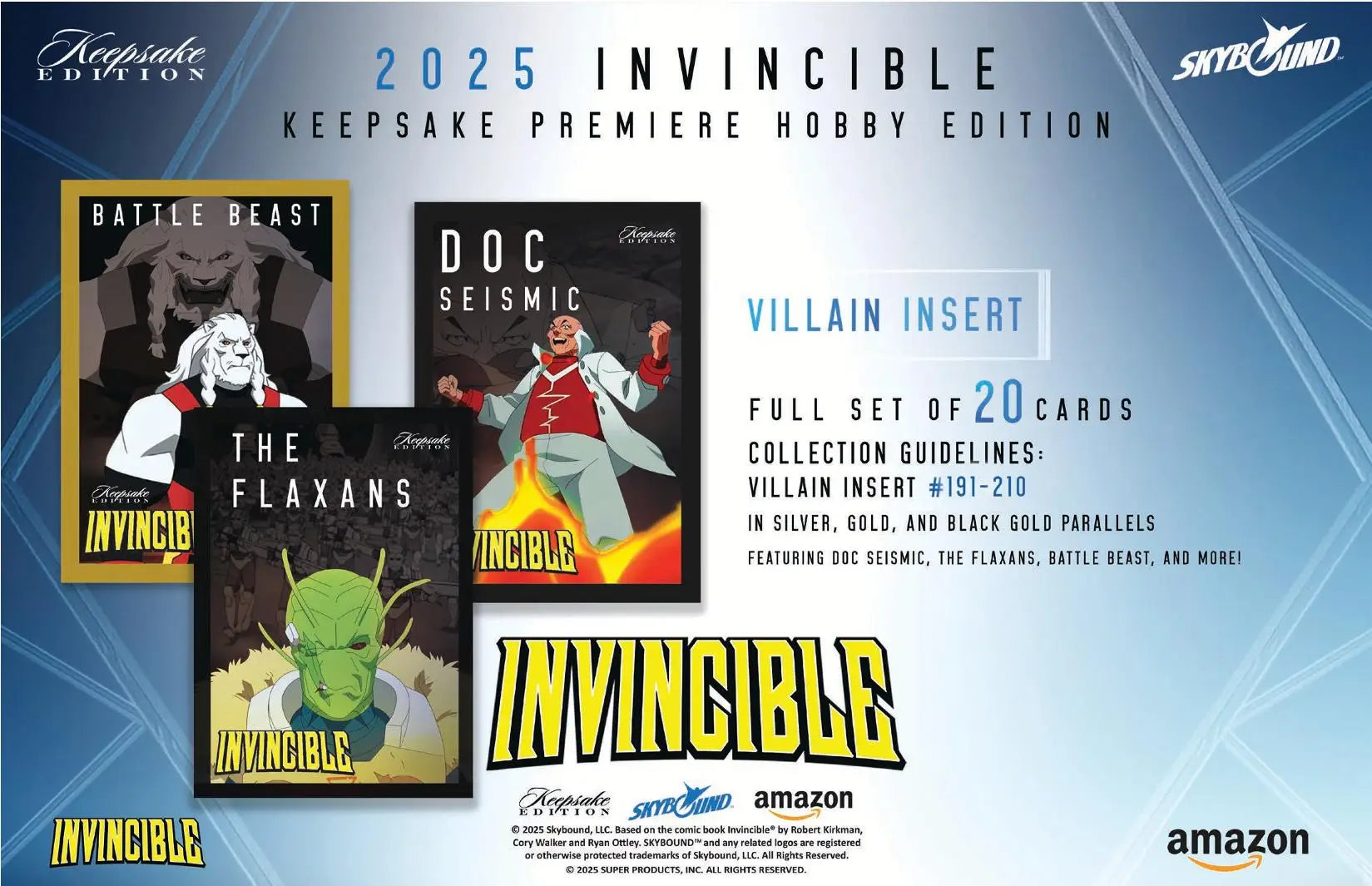 2025 Keepsake Invincible Season 1 Premiere Edition Hobby Box - Other