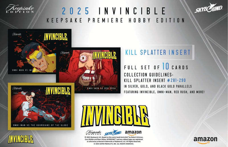 2025 Keepsake Invincible Season 1 Premiere Edition Hobby Box - Other