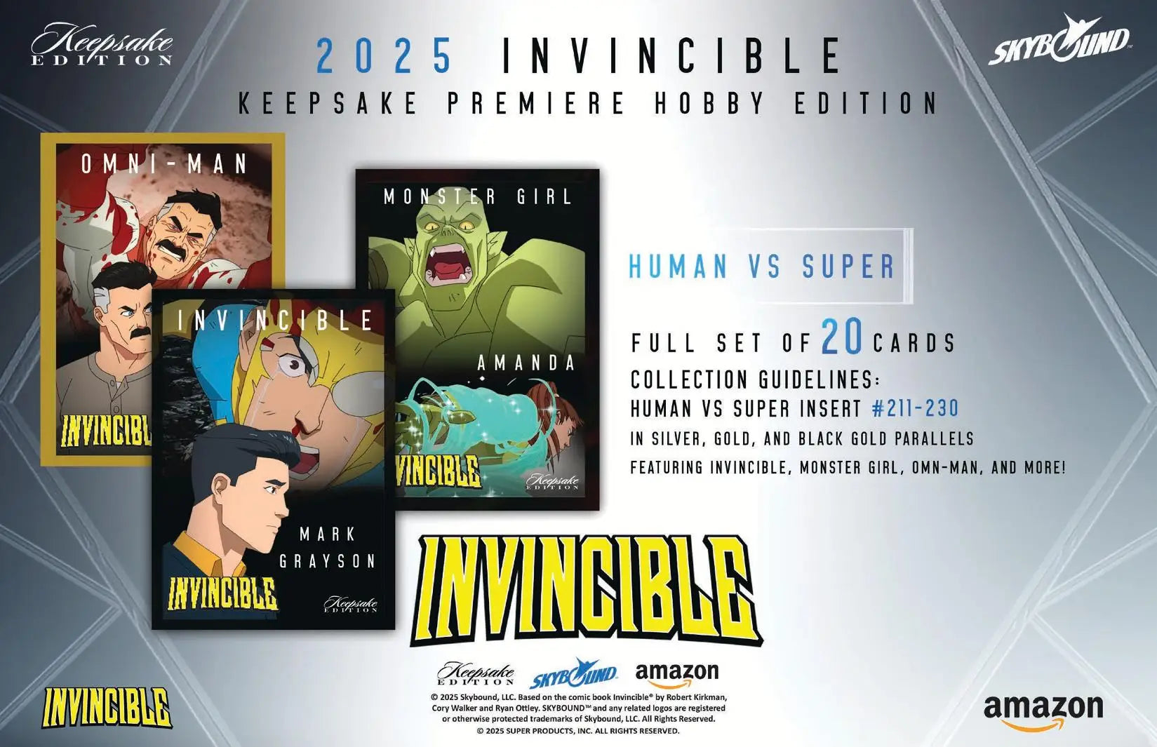 2025 Keepsake Invincible Season 1 Premiere Edition Hobby Box - Other