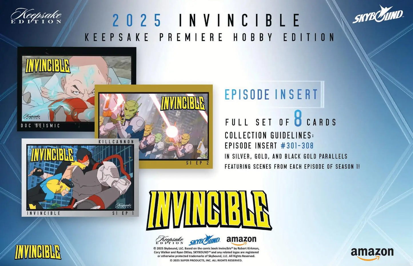 2025 Keepsake Invincible Season 1 Premiere Edition Hobby Pack - Other