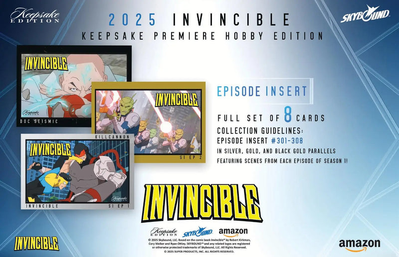 2025 Keepsake Invincible Season 1 Premiere Edition Hobby Pack - Other