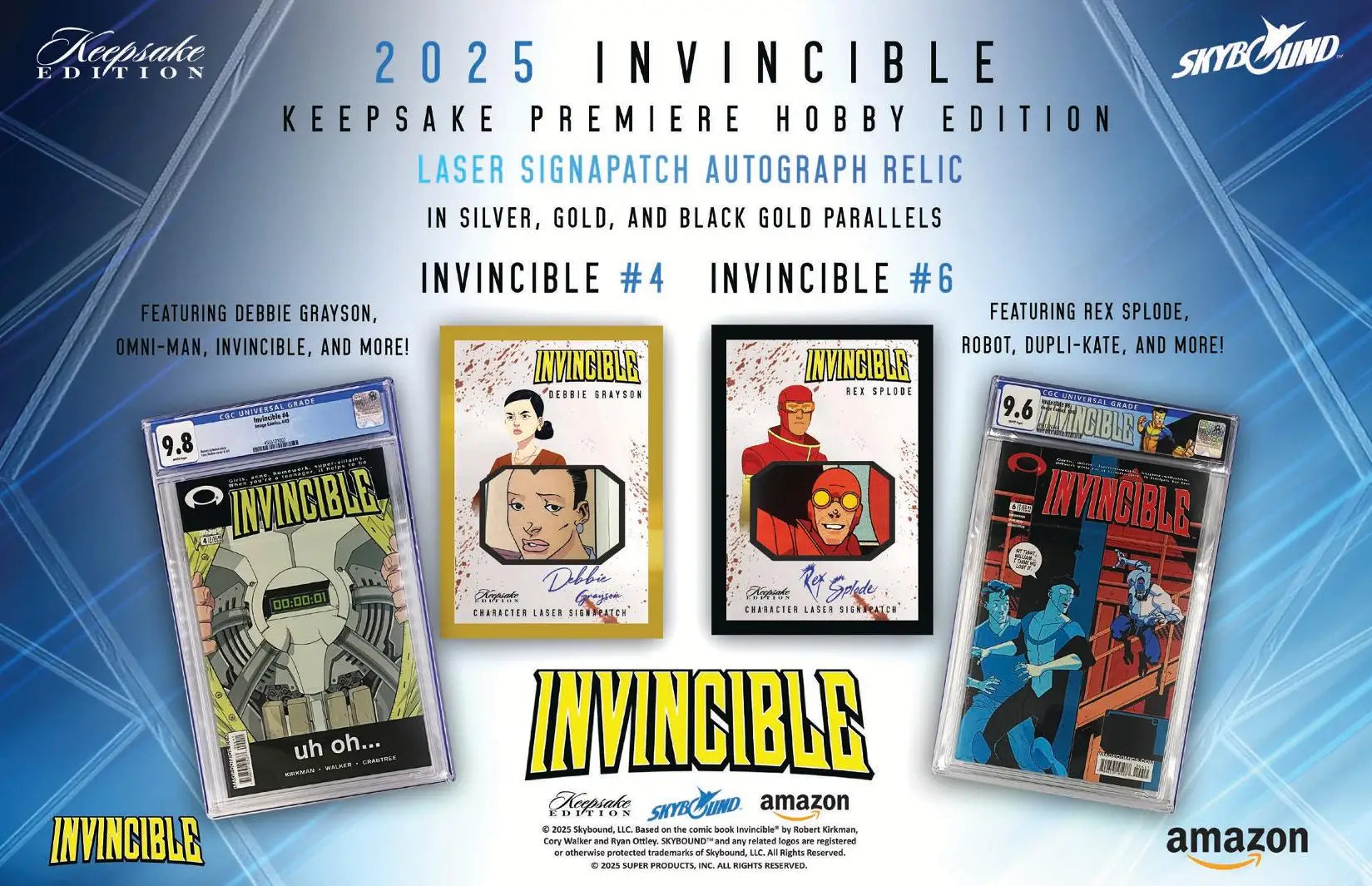 2025 Keepsake Invincible Season 1 Premiere Edition Hobby Pack - Other