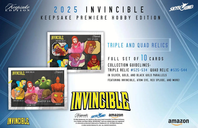 2025 Keepsake Invincible Season 1 Premiere Edition Hobby Pack - Other