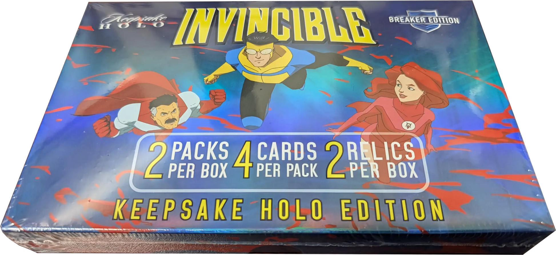 2025 Keepsake Invincible Season 1 Premiere Holo Breaker Edition Box - Entertainment Card Box