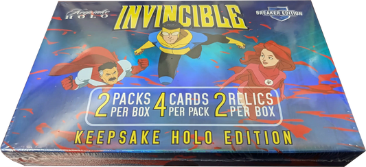 2025 Keepsake Invincible Season 1 Premiere Holo Breaker Edition Box - Entertainment Card Box
