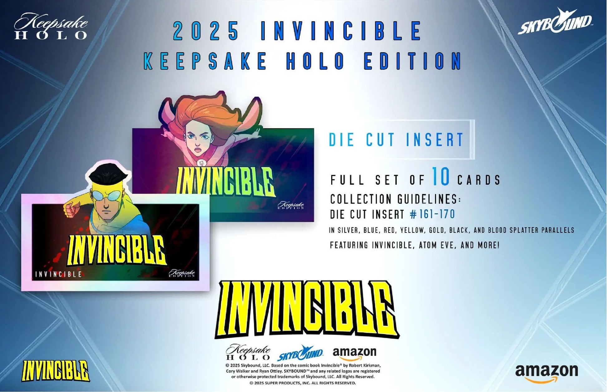 2025 Keepsake Invincible Season 1 Premiere Holo Breaker Edition Box - Entertainment Card Box