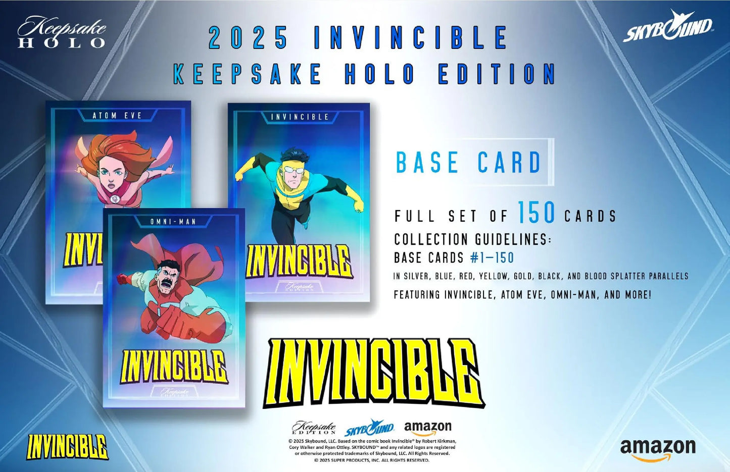 2025 Keepsake Invincible Season 1 Premiere Holo Breaker Edition Box - Entertainment Card Box