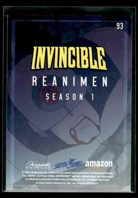 2025 Keepsake Invincible Season 1 Reanimen #93 - Other