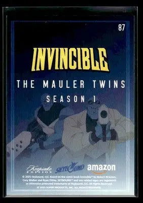 2025 Keepsake Invincible Season 1 The Mauler Twins #87 - Other