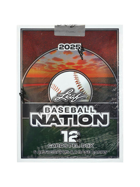 2025 Leaf Baseball Nation Hobby Box | Columbia Sports Cards