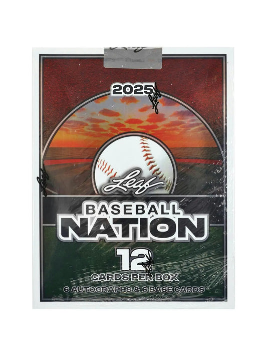 2025 Leaf Baseball Nation Hobby Box | Columbia Sports Cards - Sports Card Hobby Boxes