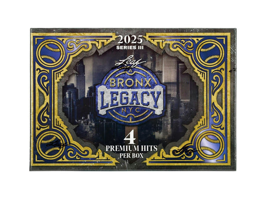 2025 Leaf Bronx Legacy Baseball Hobby Box | Columbia Sports Cards