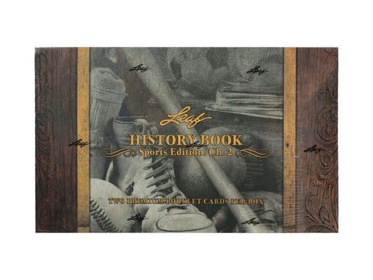 2025 Leaf History Book Sports Edition: Chapter 2 Hobby Box | Columbia Sports Cards - Sports Card Hobby Boxes
