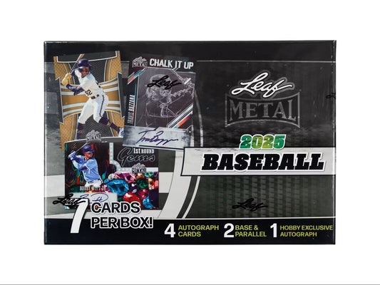 2025 Leaf Metal Baseball Hobby Box | Columbia Sports Cards