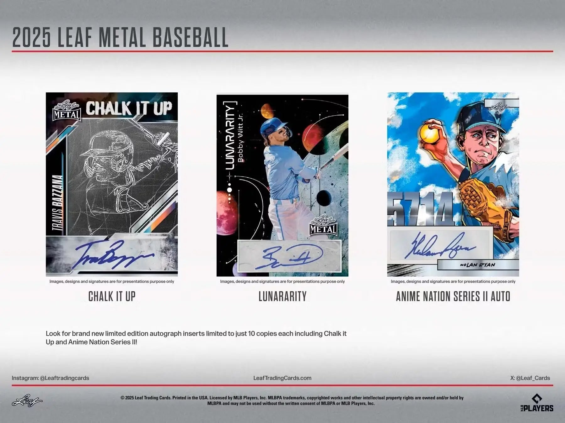 2025 Leaf Metal Baseball Jumbo Box | Columbia Sports Cards - Sports Card Hobby Boxes