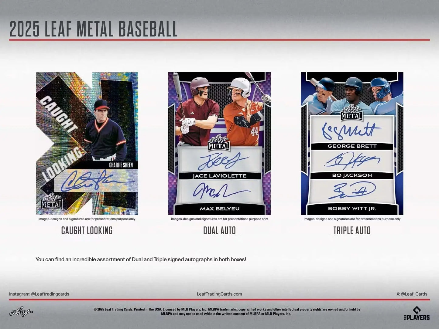2025 Leaf Metal Baseball Jumbo Box | Columbia Sports Cards - Sports Card Hobby Boxes