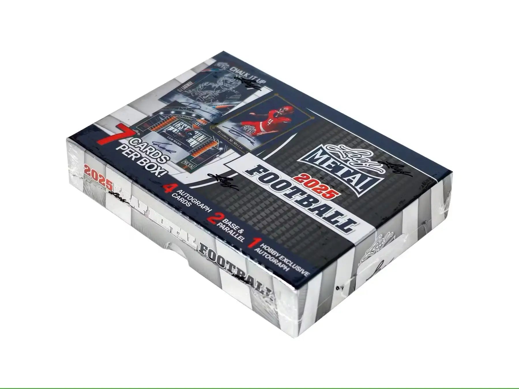 2025 Leaf Metal Football Hobby Box - Sports Card Hobby Boxes