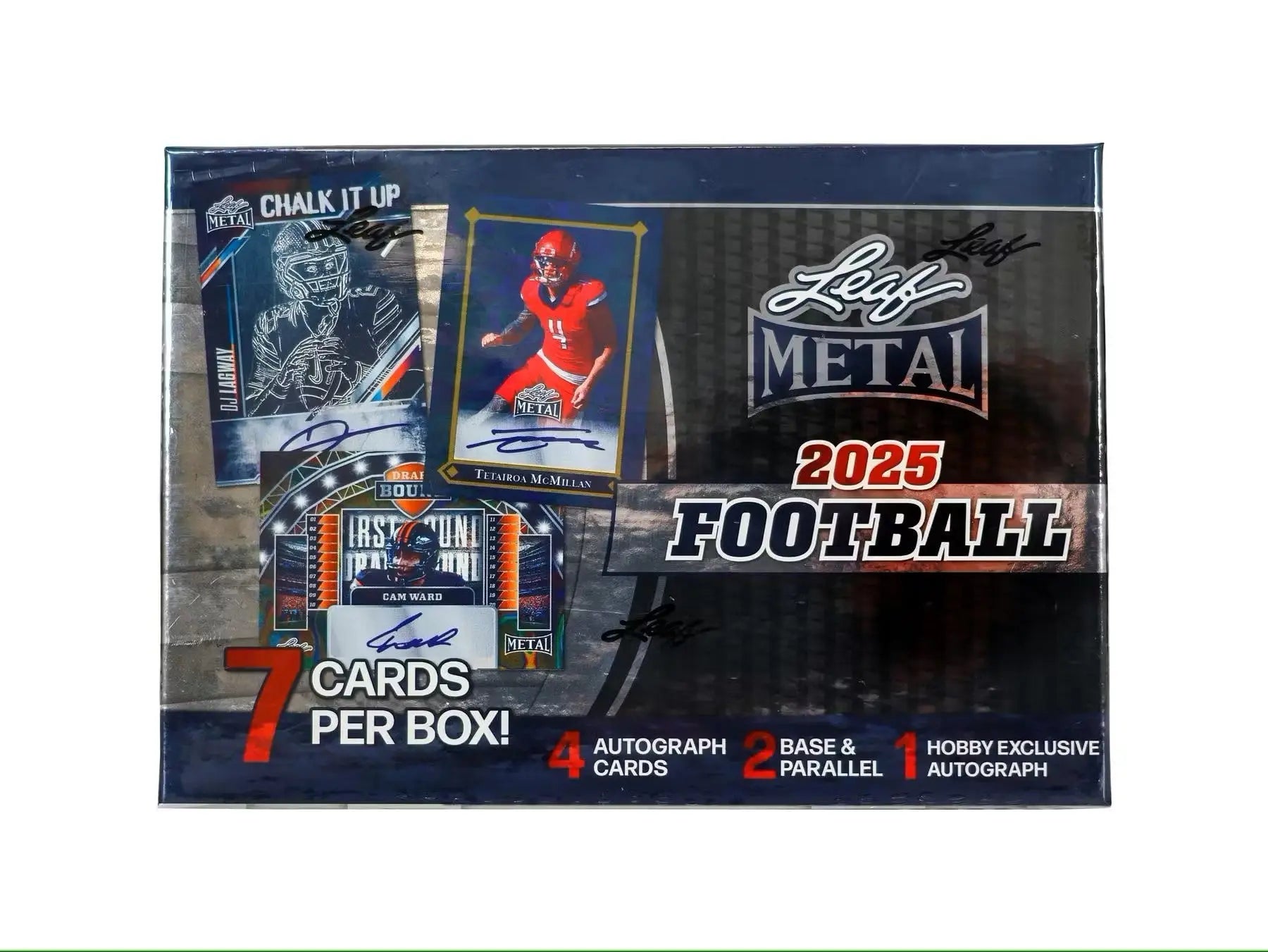 2025 Leaf Metal Football Hobby Box - Sports Card Hobby Boxes