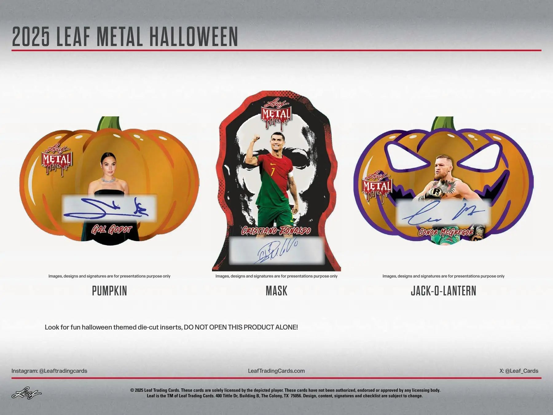 2025 Leaf Metal Halloween Hobby Box | Columbia Sports Cards - Sports Card Hobby Boxes