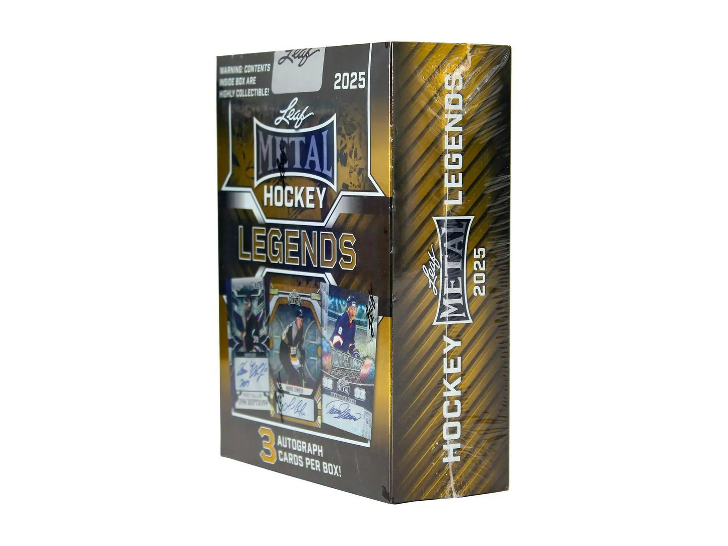 2025 Leaf Metal Legends Hockey Hobby Box - Sports Card Hobby Boxes