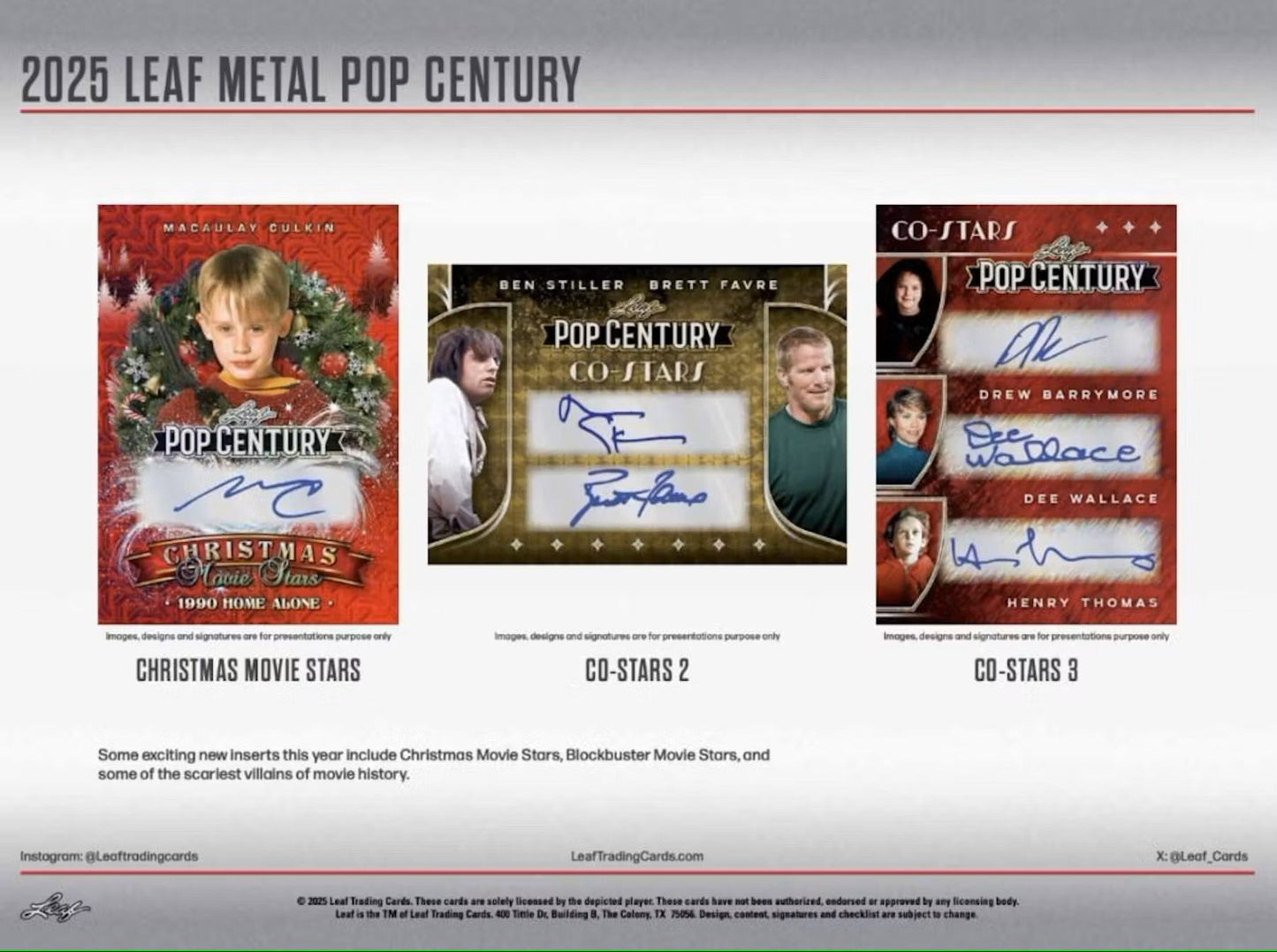 2025 Leaf Metal Pop Century Hobby Box