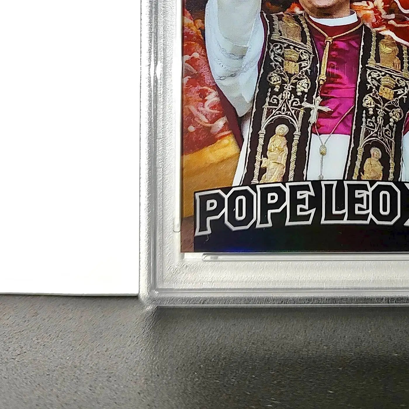 2025 Leaf Metal Pope Leo XIV 2/569 #1 Deep Dish Pizza Variant PSA 9 Mint - Other