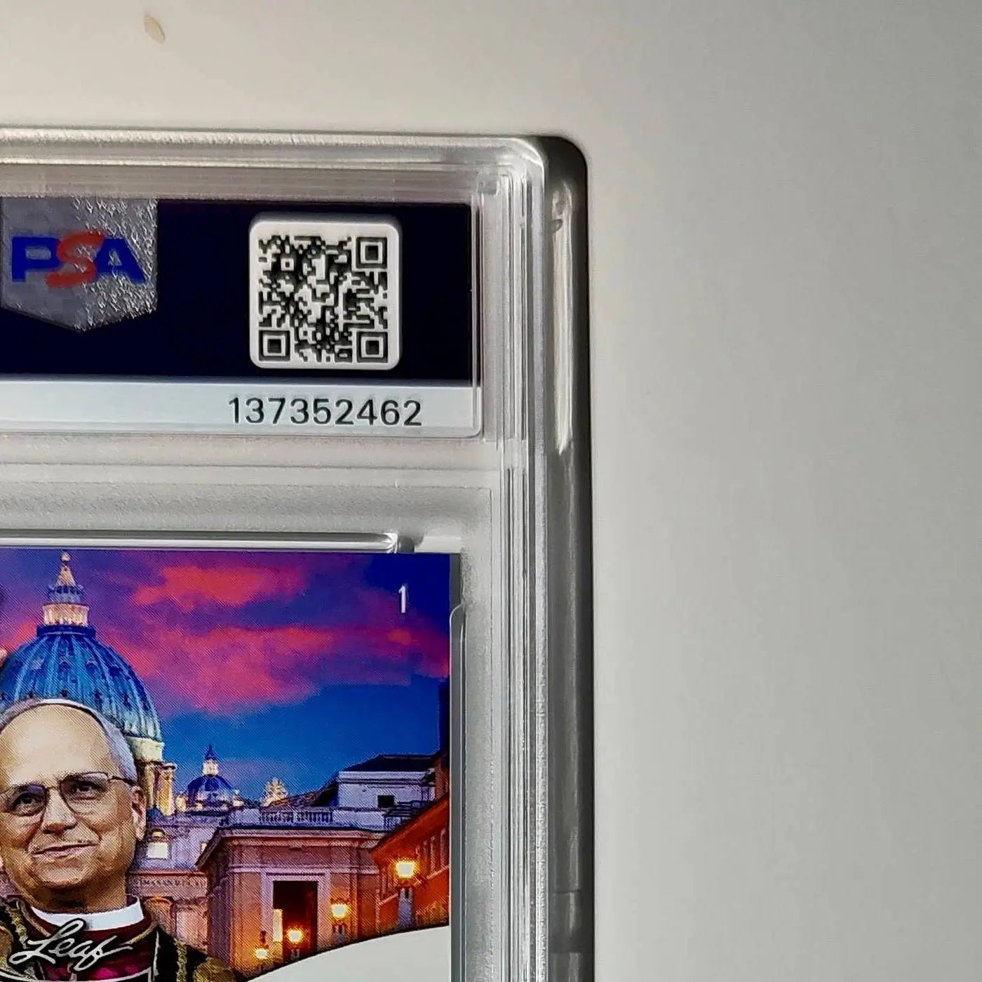 2025 Leaf Metal Pope Leo XIV 2/569 #1 Deep Dish Pizza Variant PSA 9 Mint - Other
