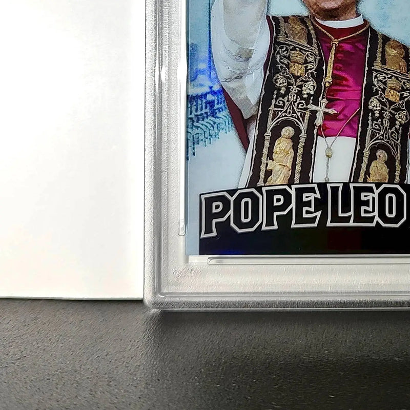 2025 Leaf Metal Pope Leo XIV 29/583 #1 Snow Variant PSA 9 Mint - Other