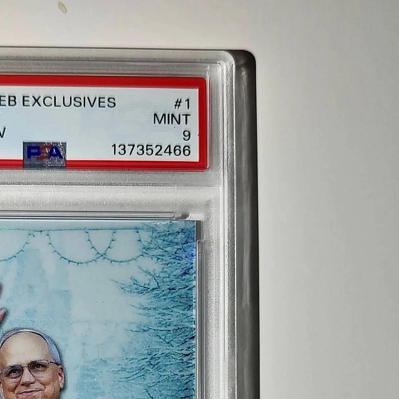 2025 Leaf Metal Pope Leo XIV 30/583 #1 Snow Variant PSA 9 Mint - Other