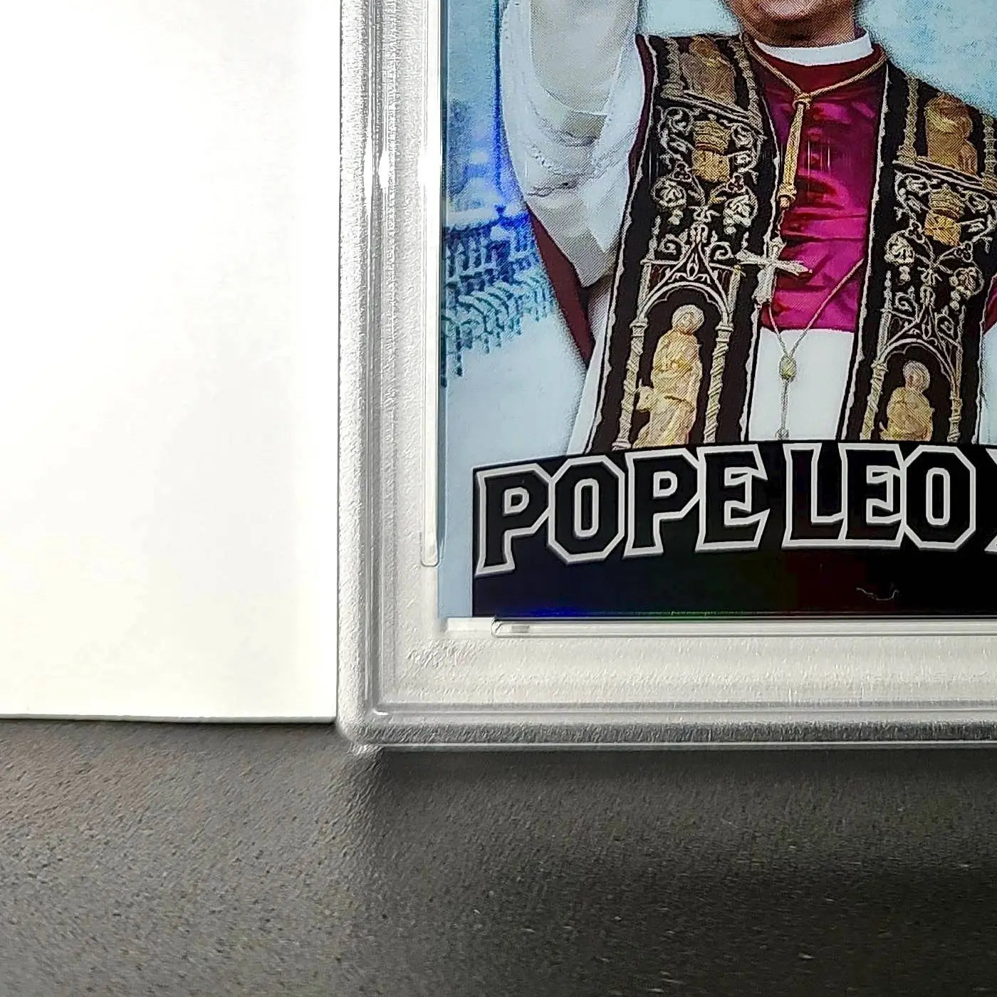 2025 Leaf Metal Pope Leo XIV 30/583 #1 Snow Variant PSA 9 Mint - Other